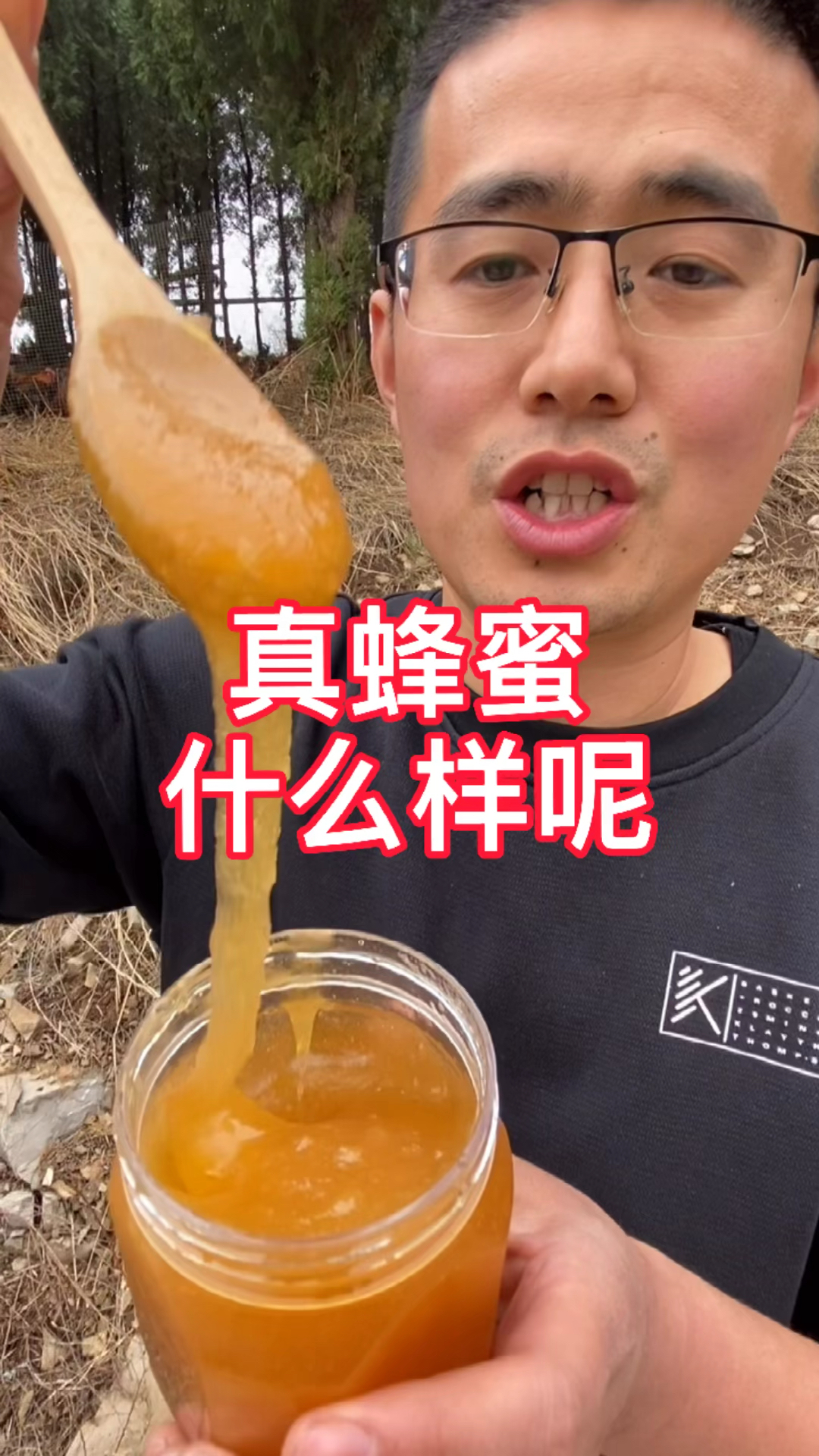 真蜂蜜什么样的呢?这个问题就想问人长啥样?黑白黄都有!