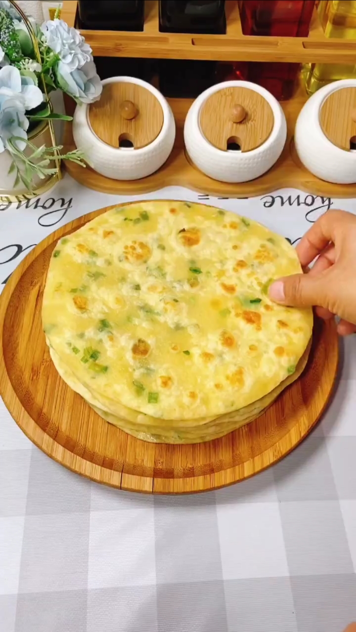 #爱美食爱生活#最简单手抓饼做法