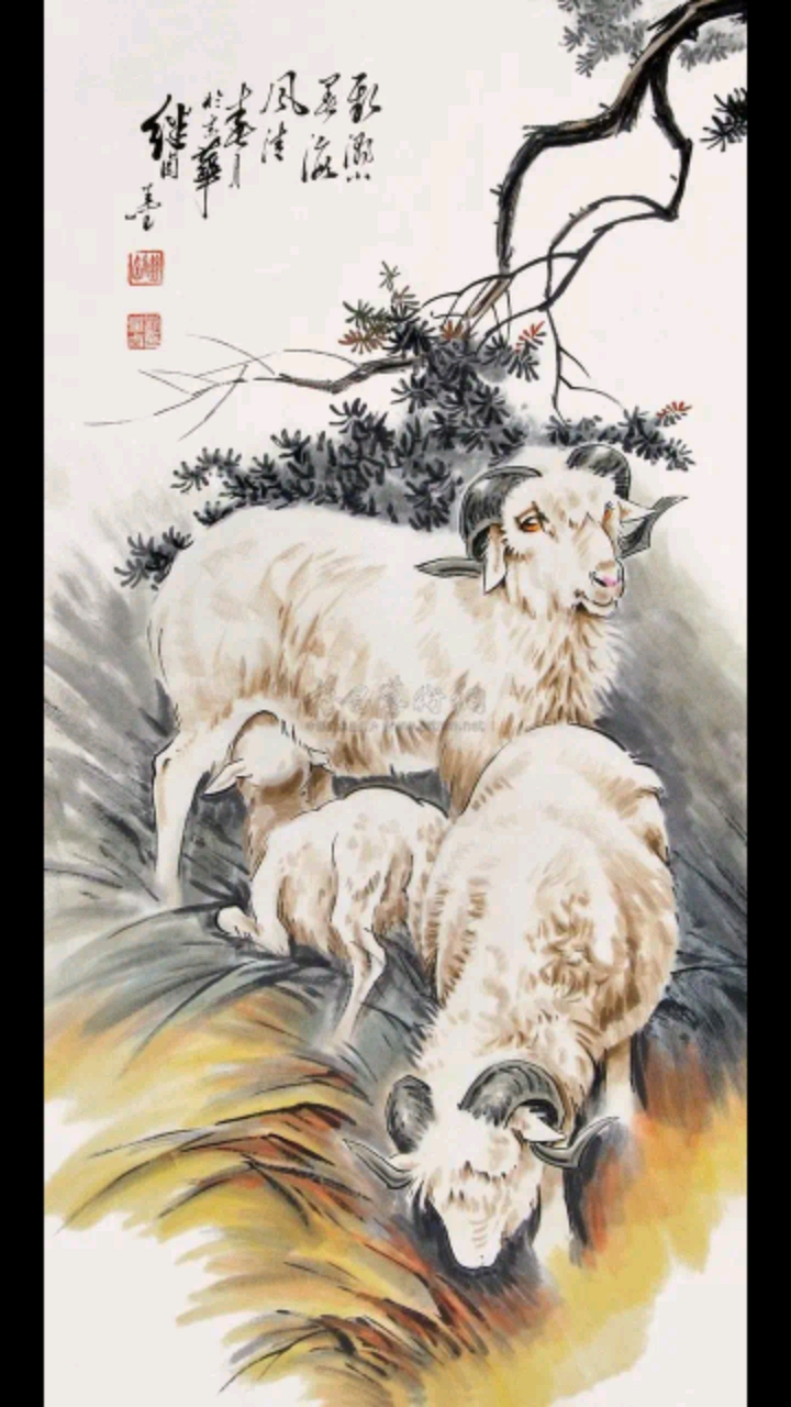 当代画家刘继卣绘画欣赏