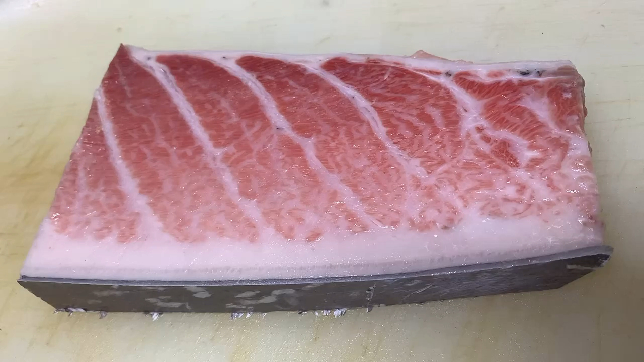 #金枪鱼#金枪鱼大腹的分解,大家有喜欢的吗?