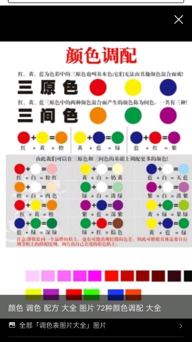 颜色调配