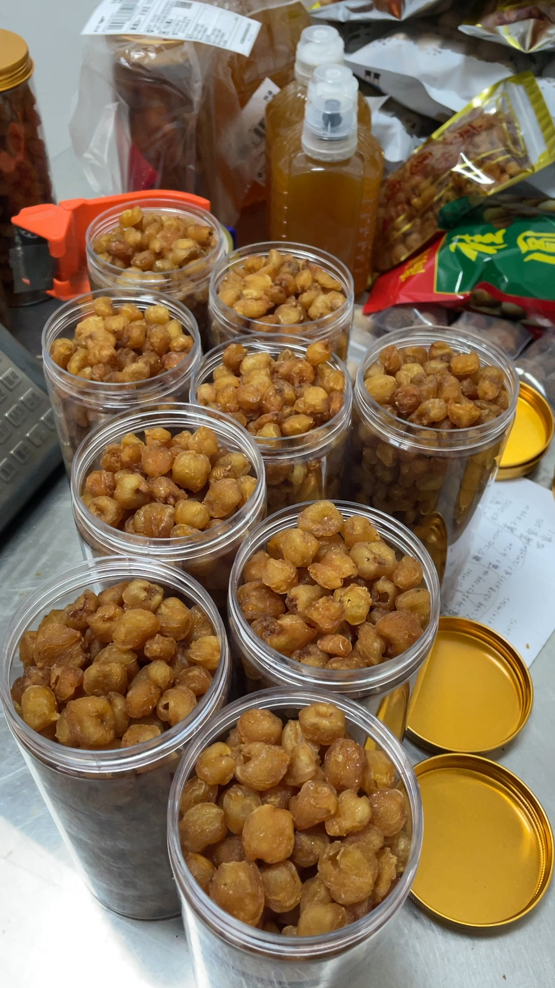 新鲜的高州桂圆肉