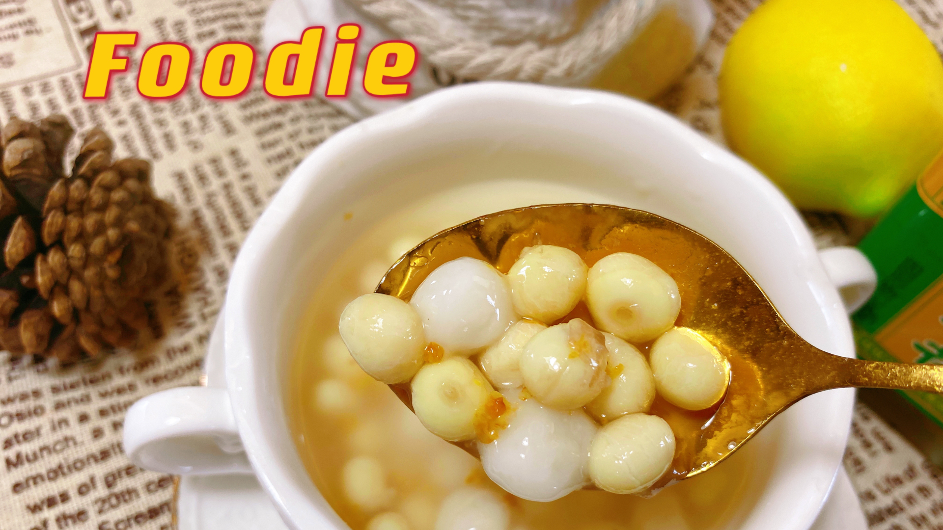 #家乡特色美食#苏州鸡头米经典做法鸡头米小圆子软软糯糯的非常好吃鸡头米一定要选苏州手剥鸡头