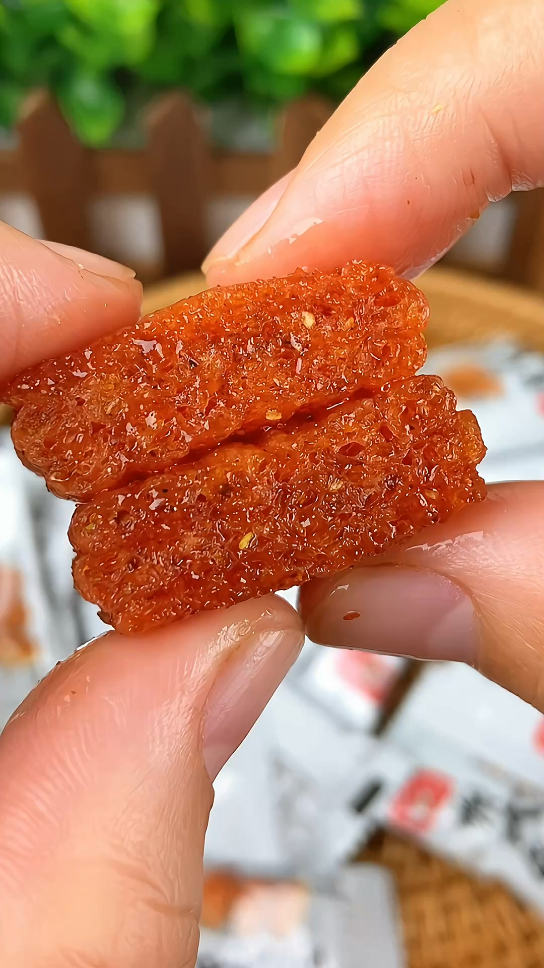 #零食推荐#这个素大刀肉,太香了,童年的回忆啊