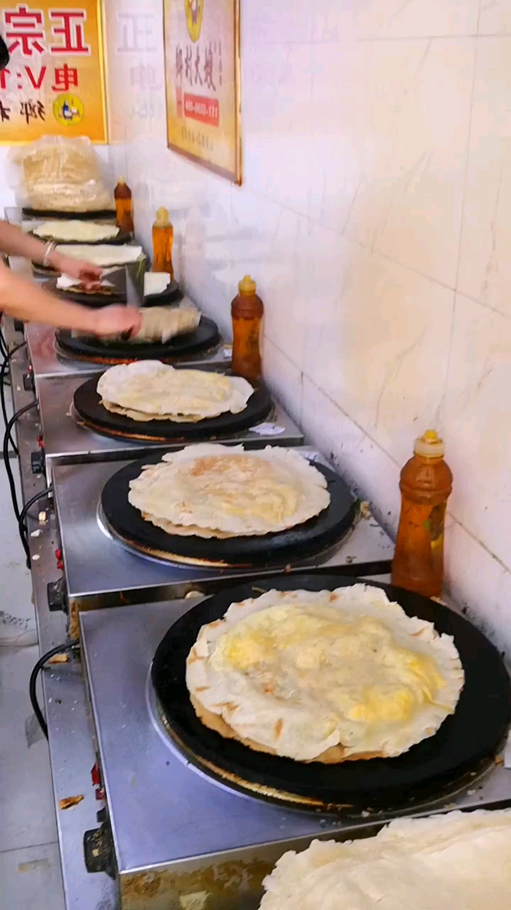 山东煎饼看到就想吃啊!