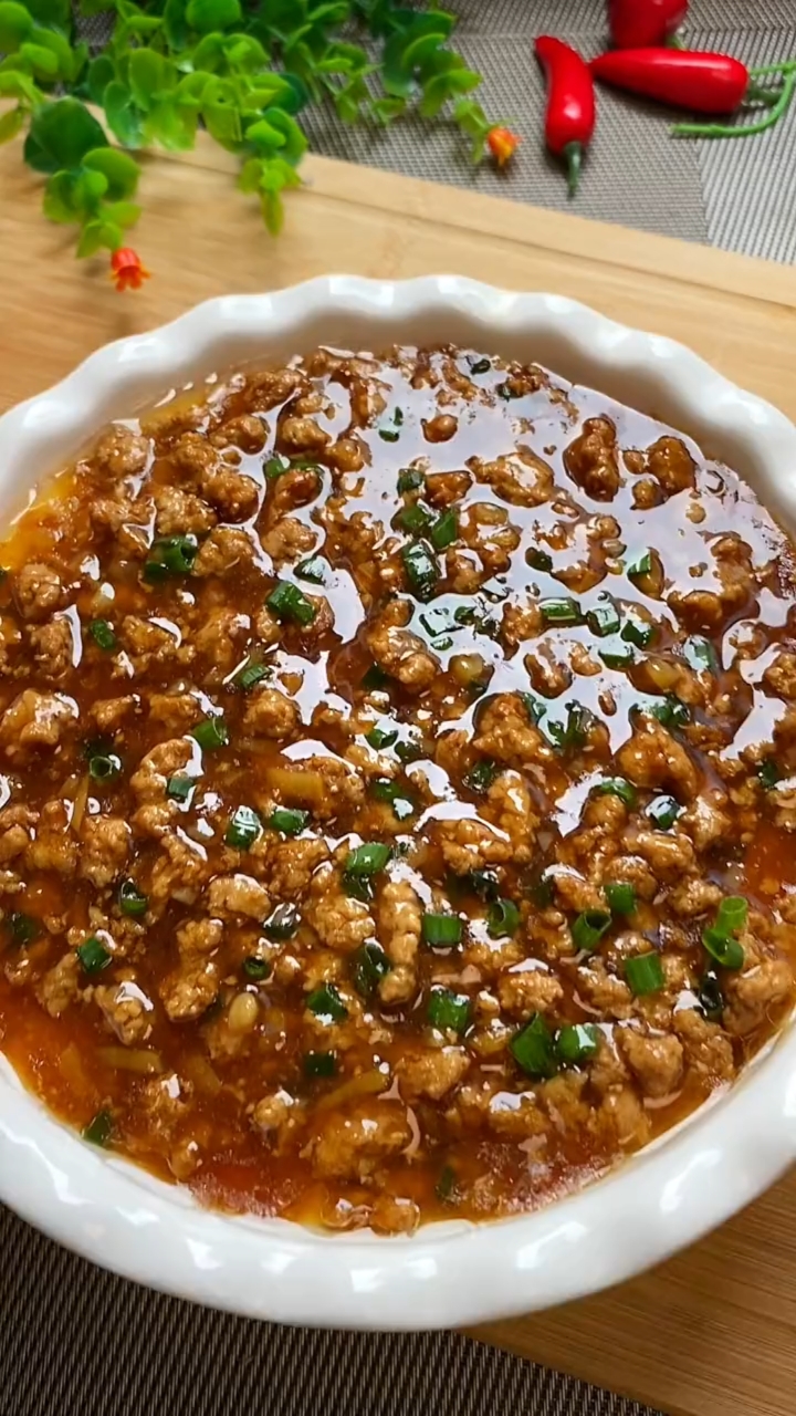肉末豆腐