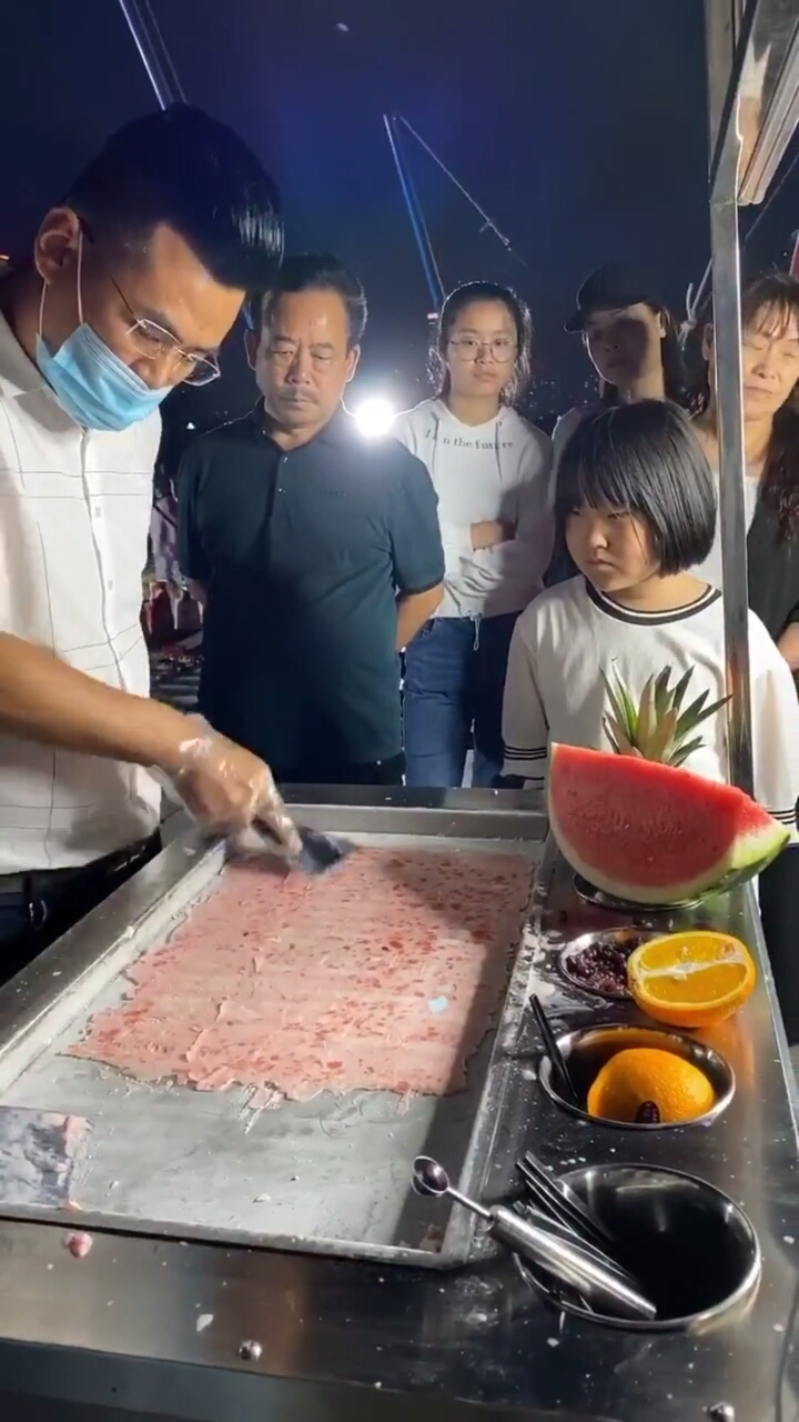 #每天一点冷知识#街头炒酸奶