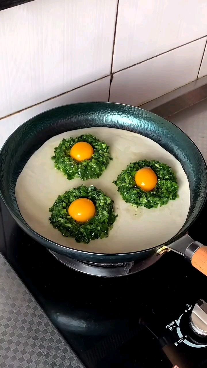 #鸡蛋新吃法#鸡蛋新吃法,老婆太有创意了!