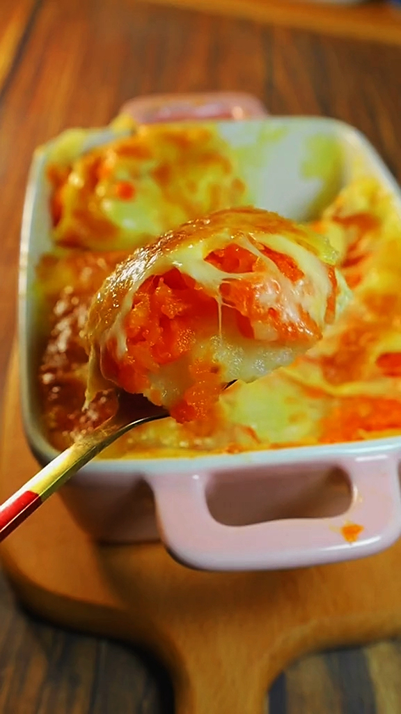 #美食#推荐一道美食拉丝土豆泥详细做法