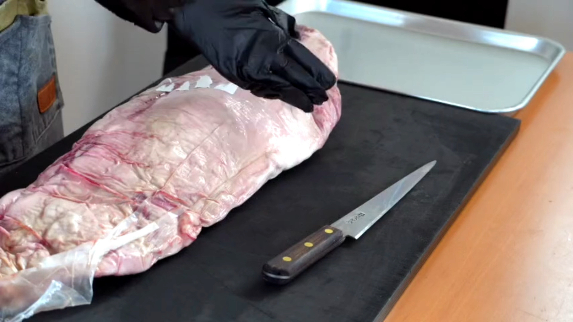 #牛肉#高品质的牛里脊分解,大家看看有喜欢的吗?