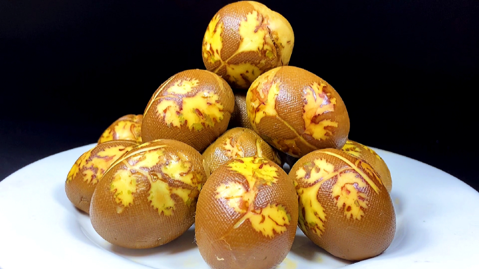 #美食#带花纹的卤鸡蛋好看又好吃