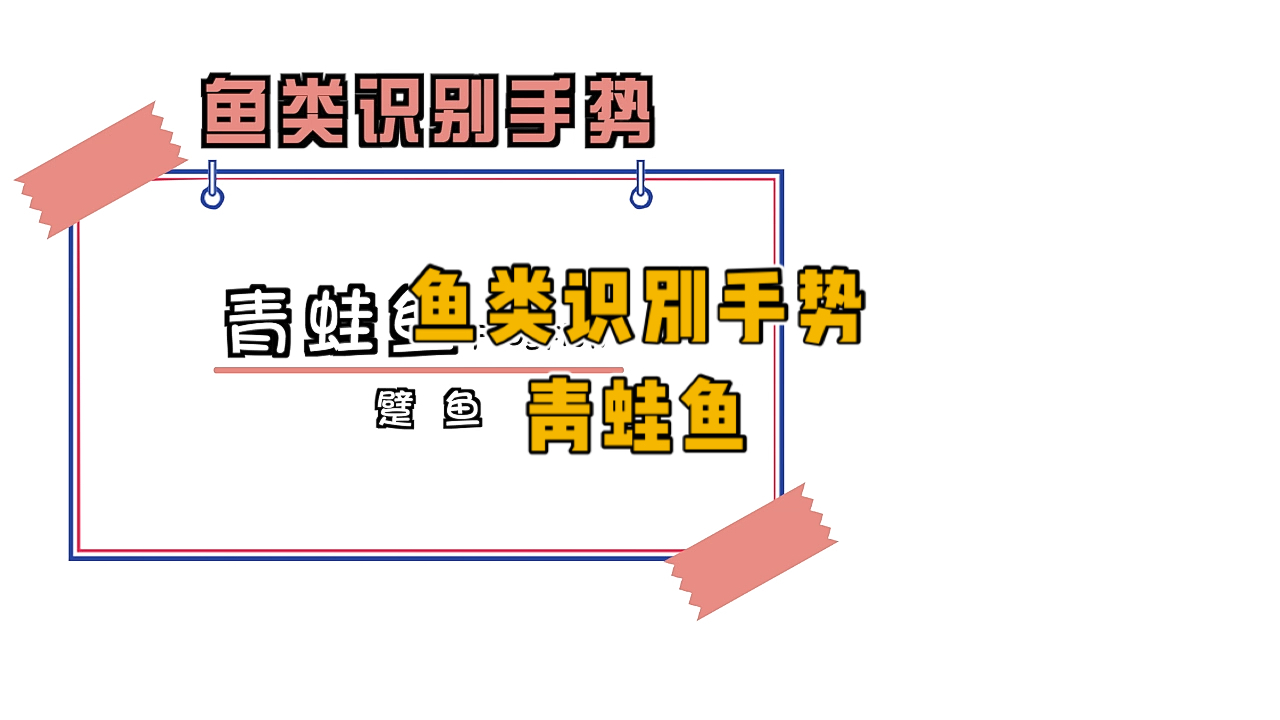 #潜水#鱼类识别手势Day4,青蛙鱼,又称五角虎