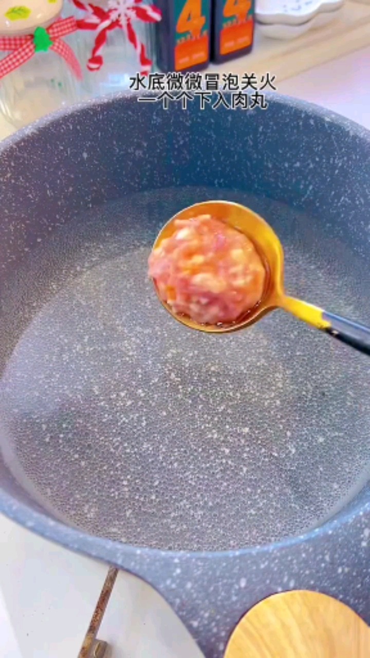 孩子都喜欢吃的山药肉丸子汤