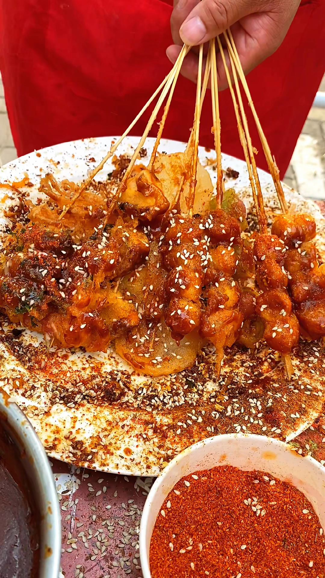 #炸串#油炸串串做法#炸串#油炸串串#脆皮炸串#油炸#摆摊#美食