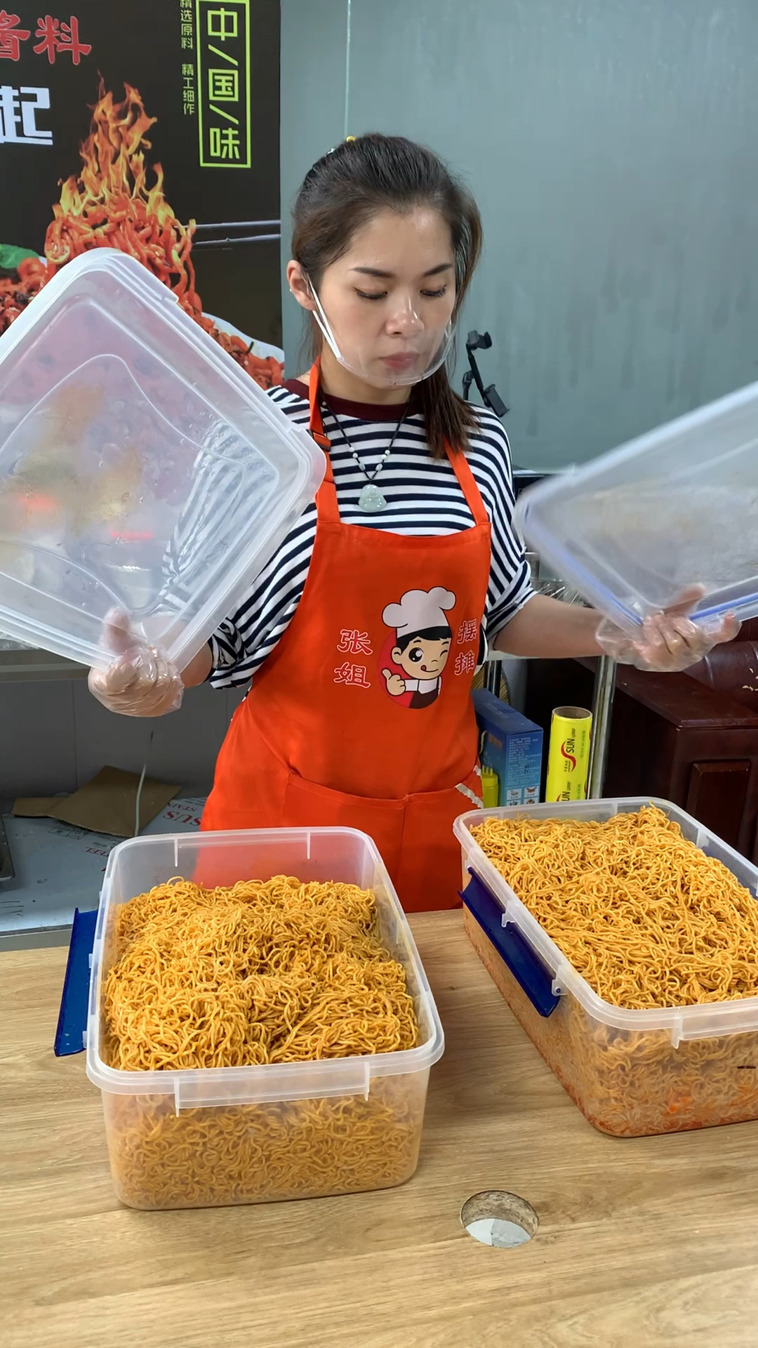 #火鸡面摆摊创业#分享一下摆摊的火鸡面,在家做好就可以出摊