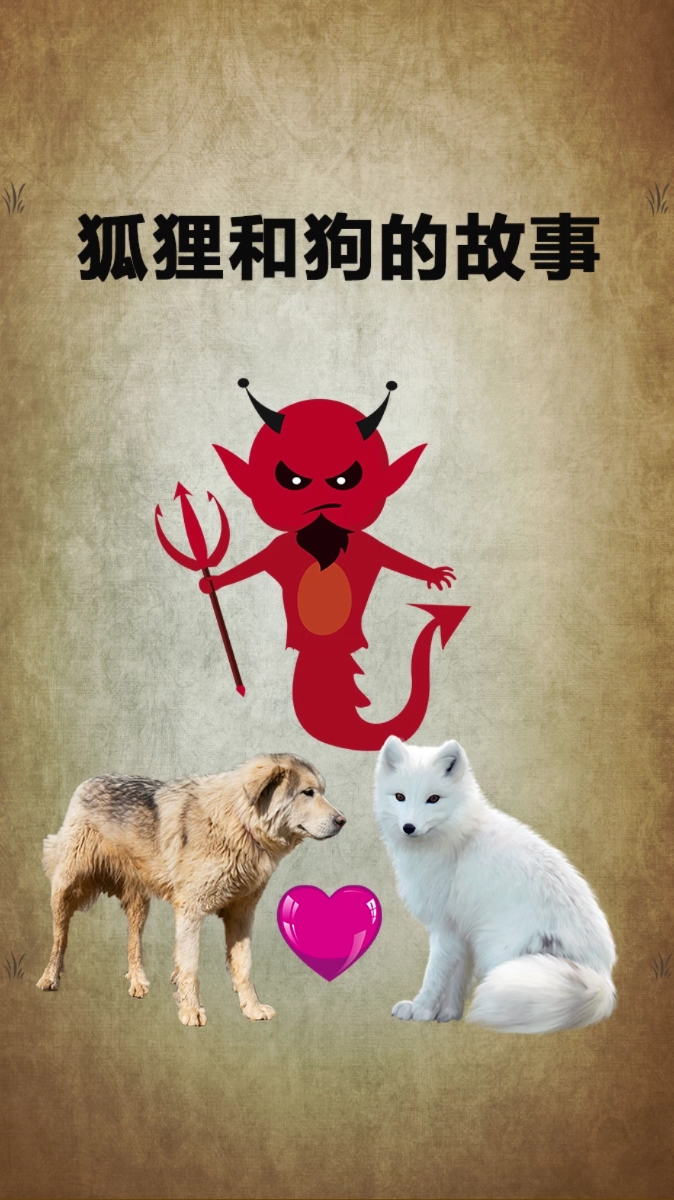#全民正能量#狗和鼓狐狸的故事