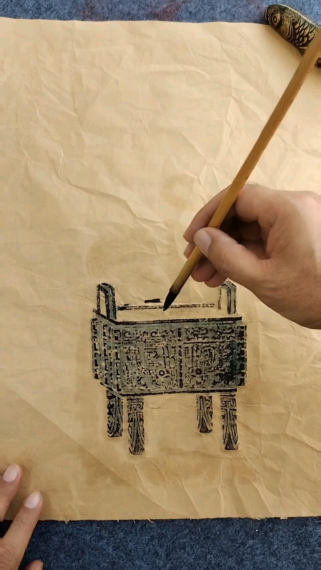 #国画兰花#30秒画一幅国画兰花!