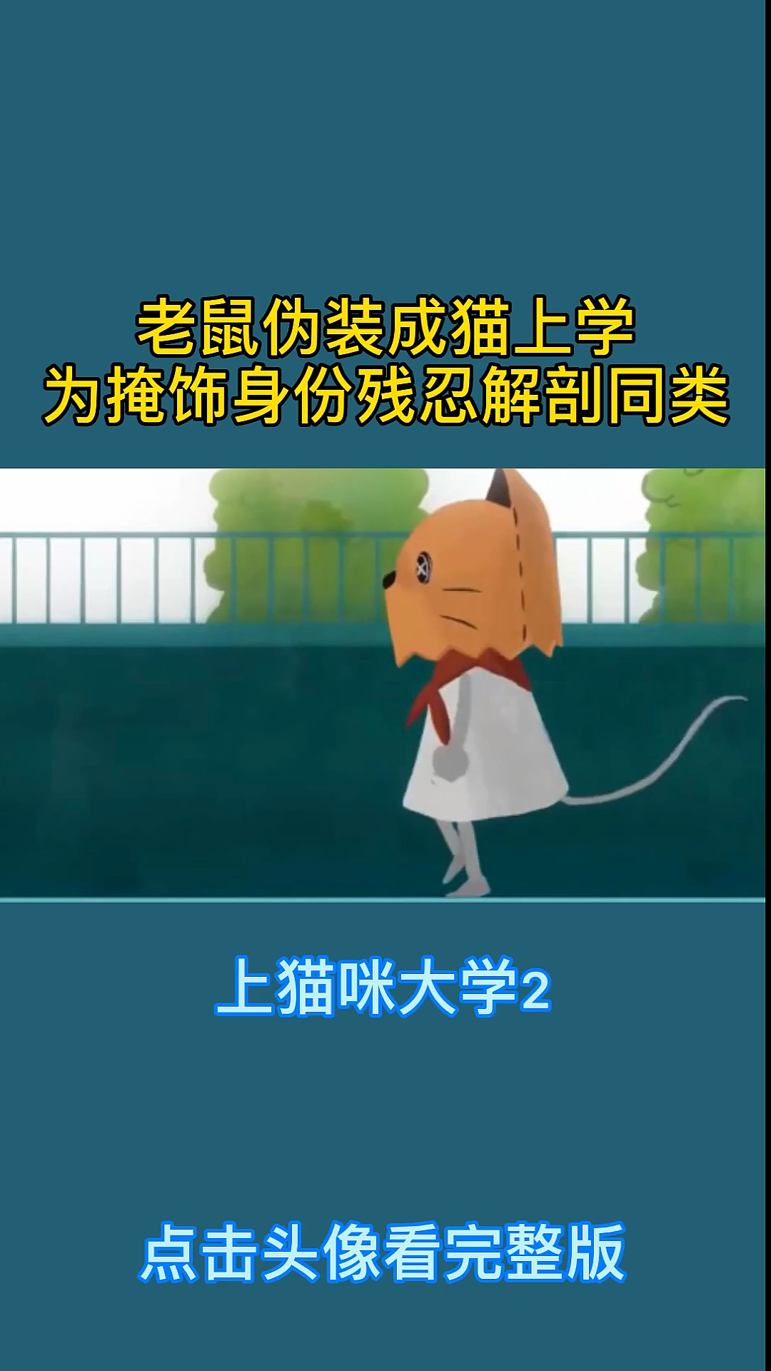 #动漫解说#动漫:上猫咪大学的老鼠