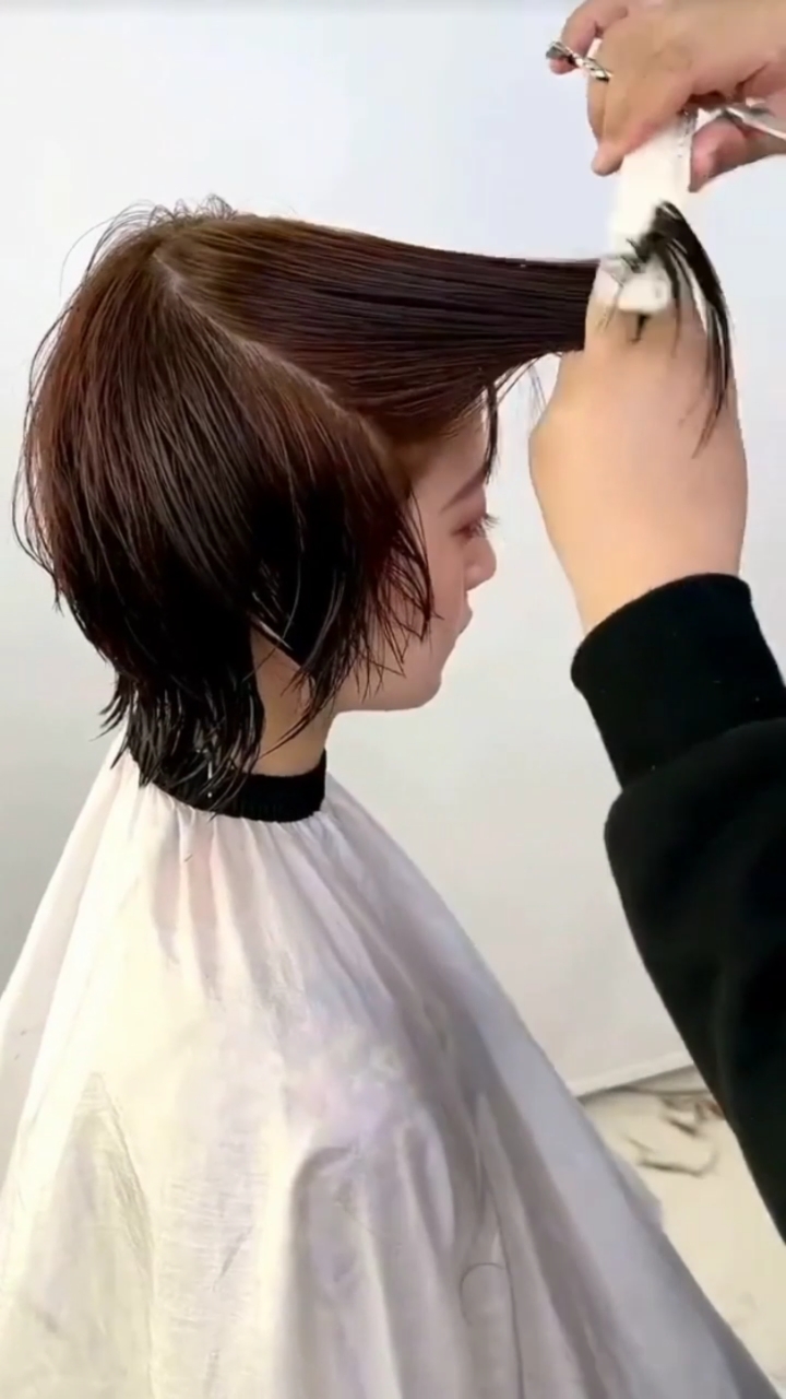 #全民最牛手艺人#鲻鱼头裁剪教程,一看就会啦～