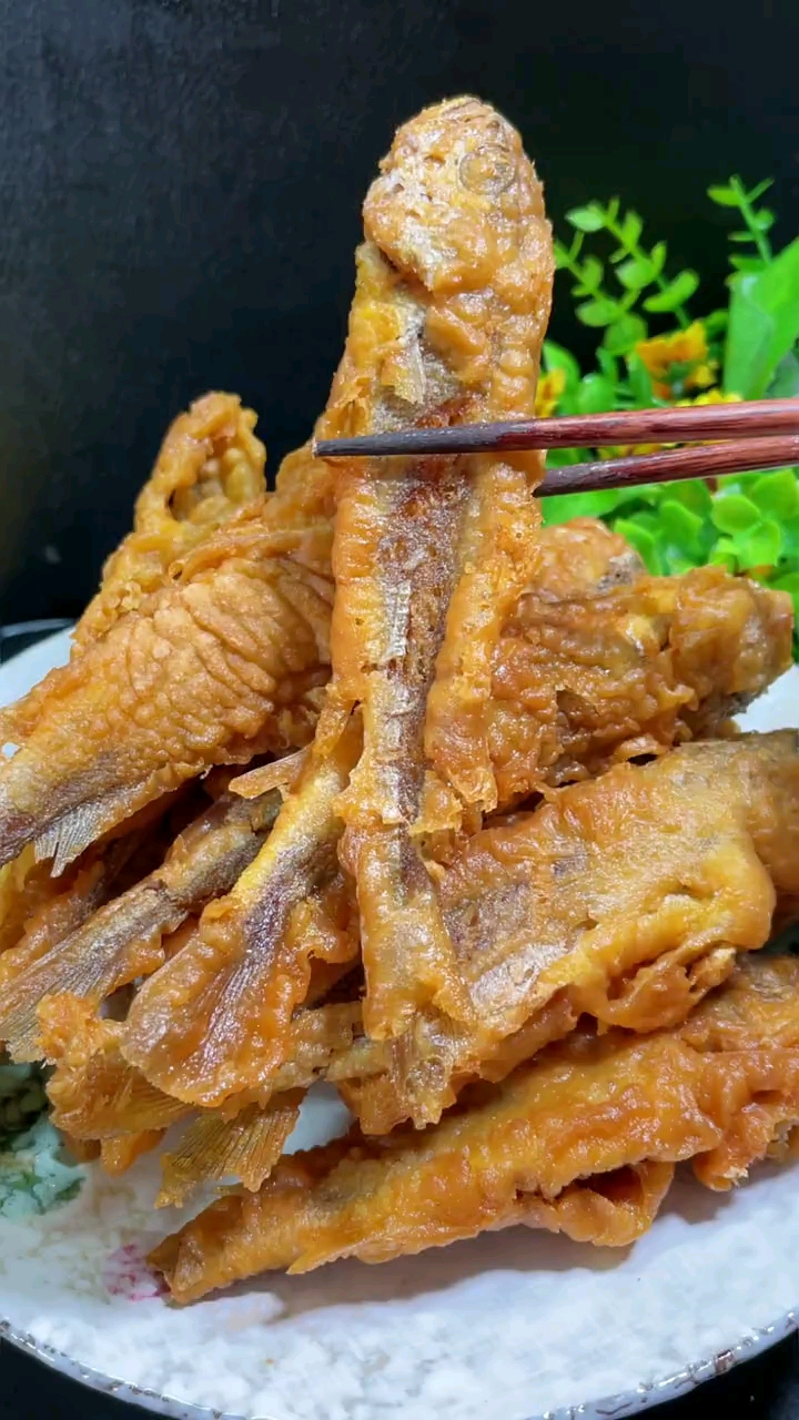 干炸黄花鱼