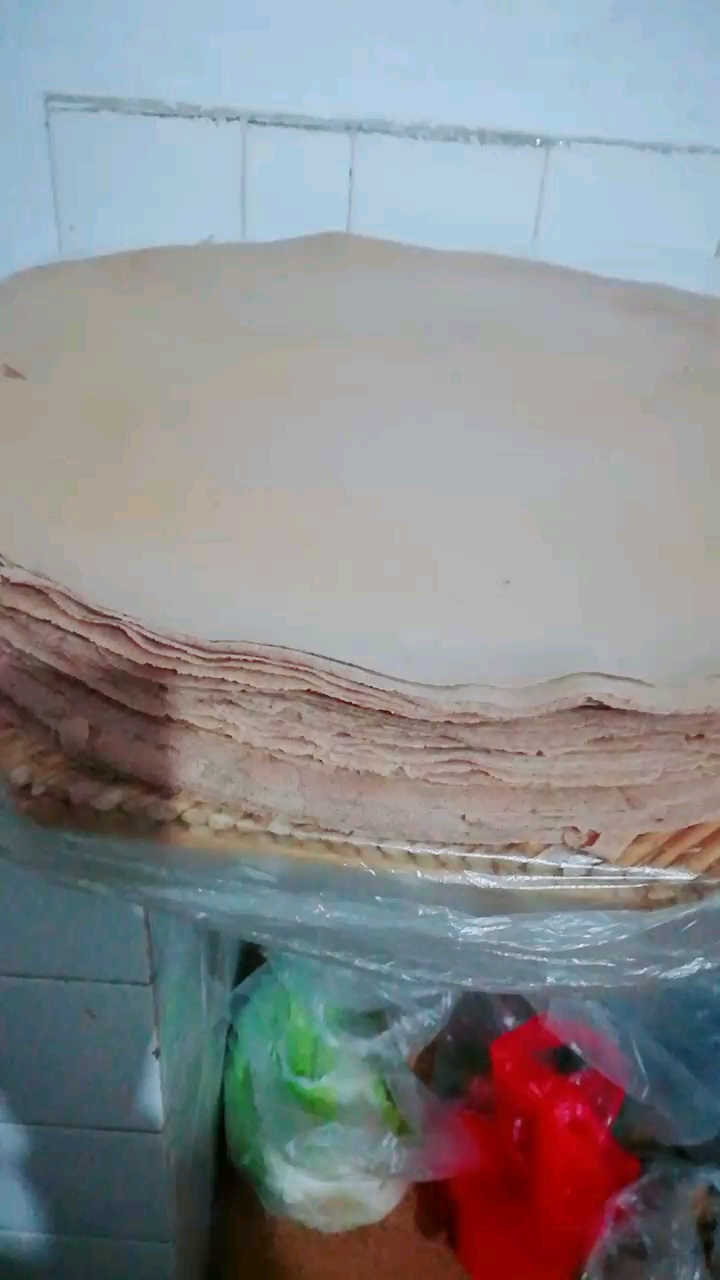 #冬天#山东高粱煎饼,想吃的看过来