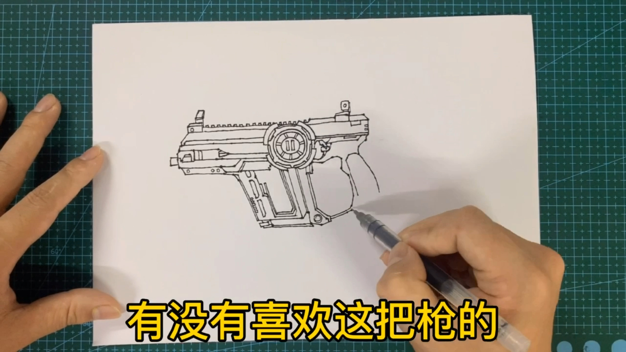 #和平精英#手绘吃鸡维克多-轰鸣竞梦者，满配冲锋枪吃鸡杠杠滴