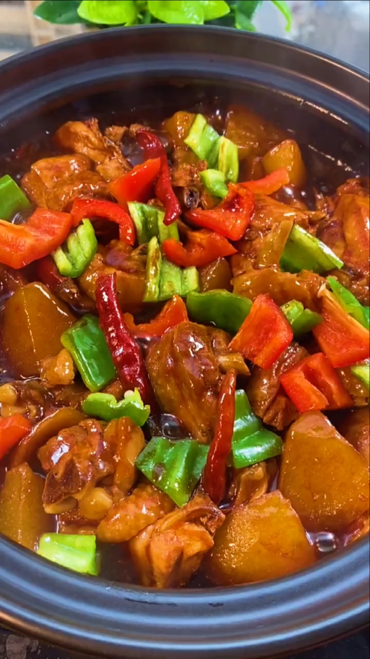 黄焖鸡做法,