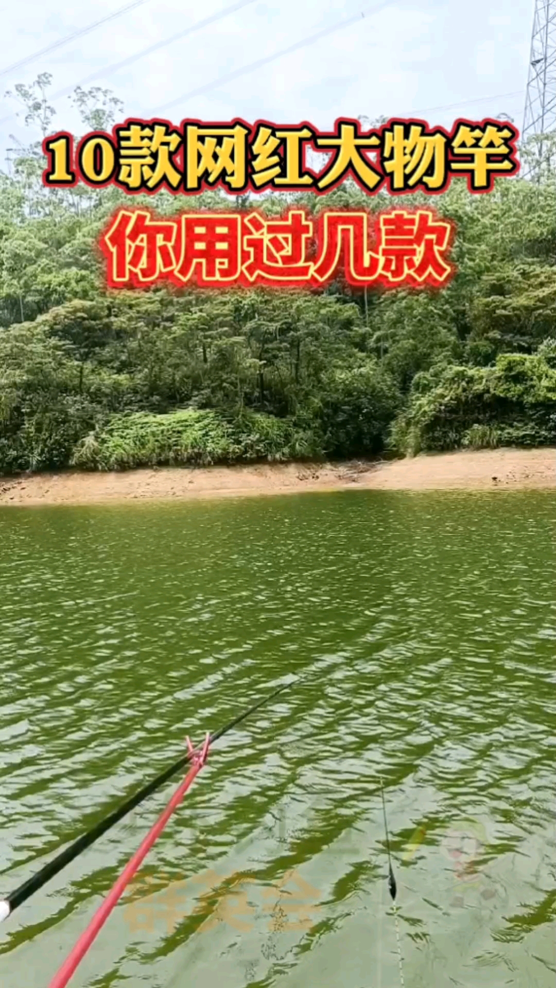 #钓鱼#这10款网红大物鱼竿,如果你没有用过那你就OUT了