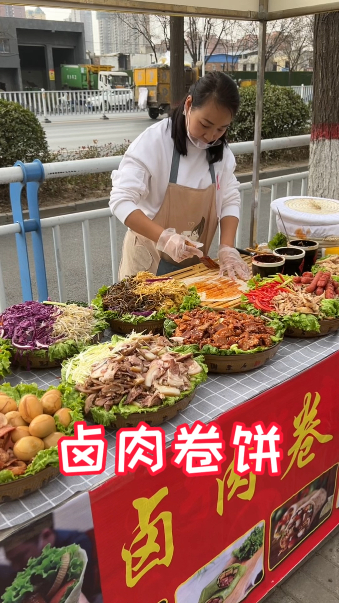 周口哪里手把手教学卤肉卷饼小吃技术