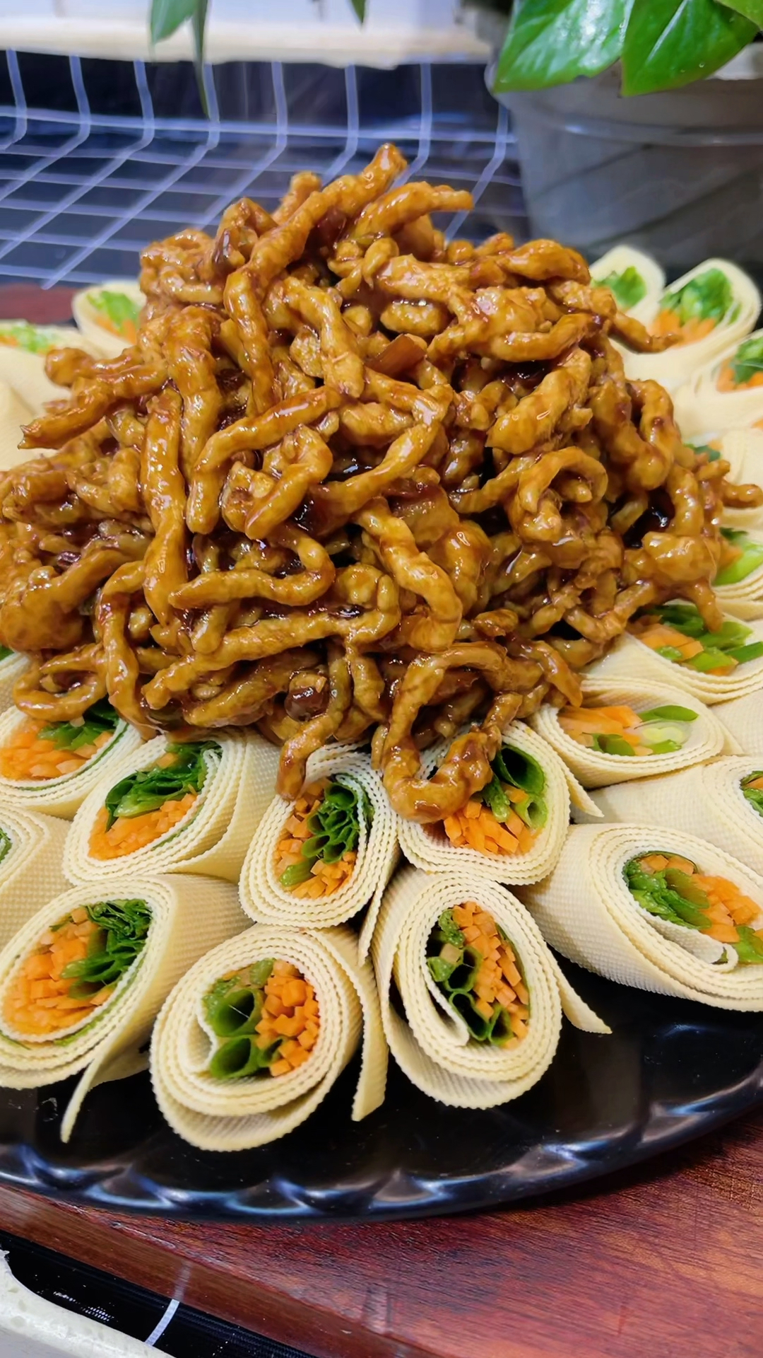 #美食#家庭版京酱肉丝,感谢朋友们的支持!