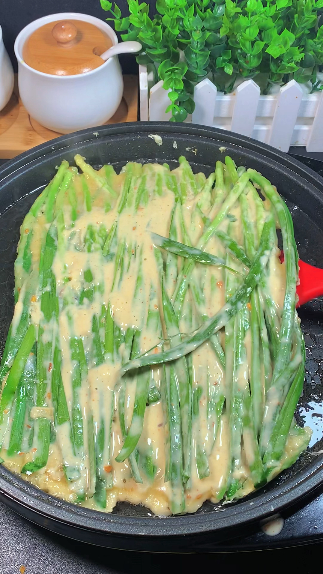 铁板韭菜你会做吗