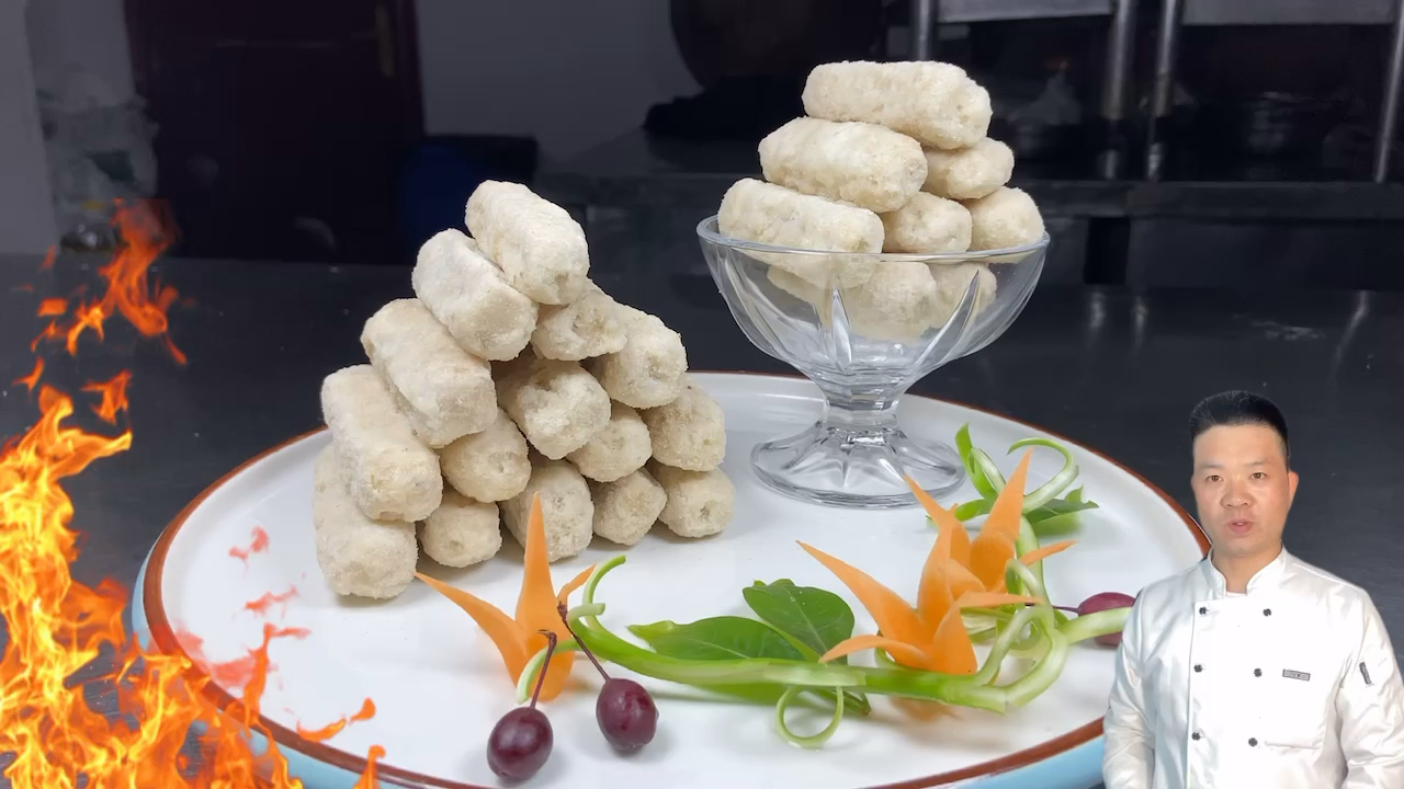 #美食看中国#家常菜《挂霜芋头》你学会了吗?