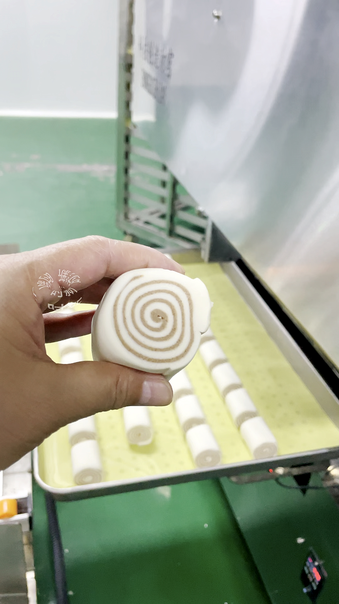 #馒头机流水线#