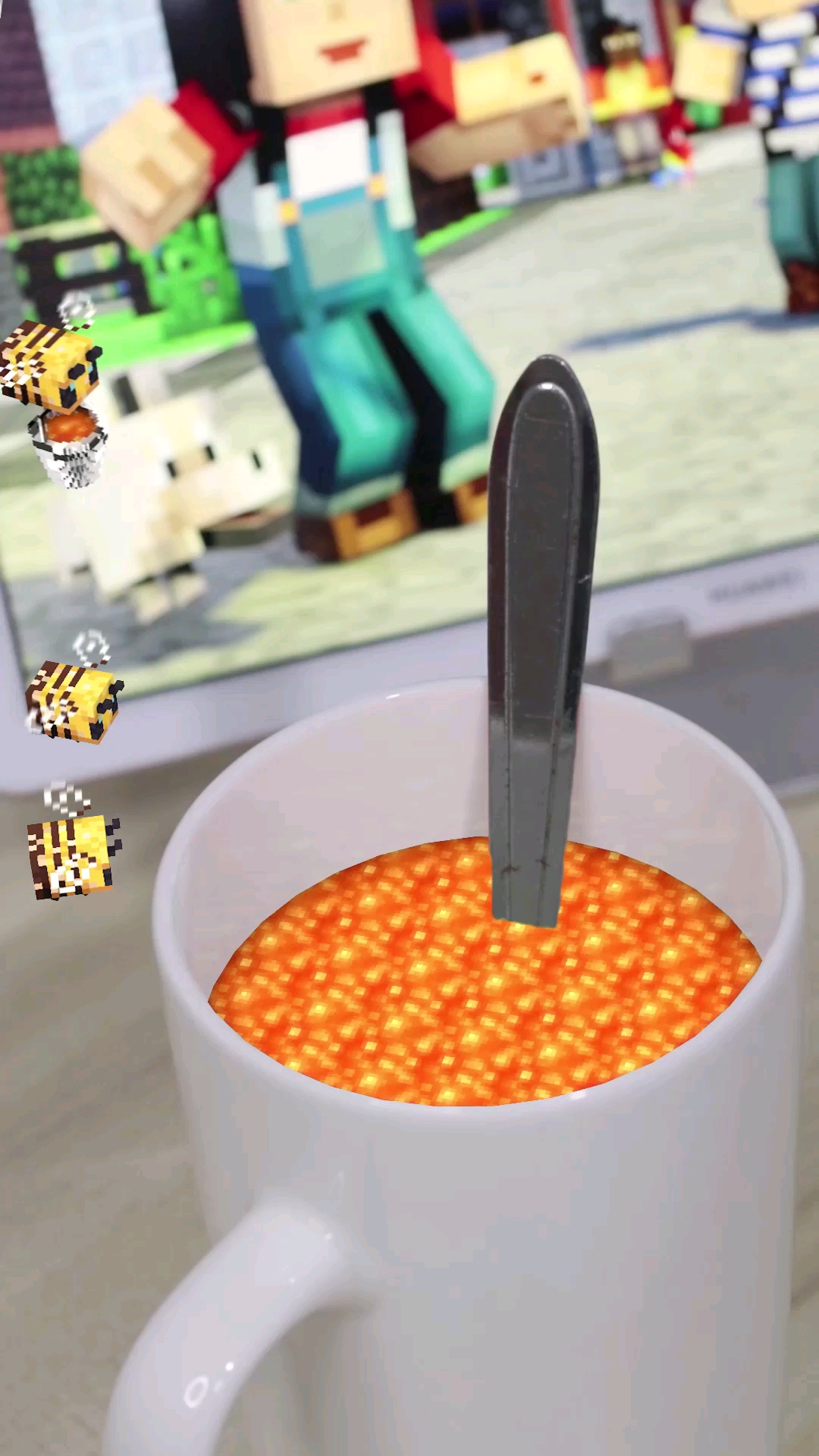 #我的世界#入秋的第一杯岩浆