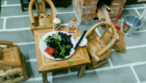 #新人求关注#迷你厨房—鸭头烧烤……