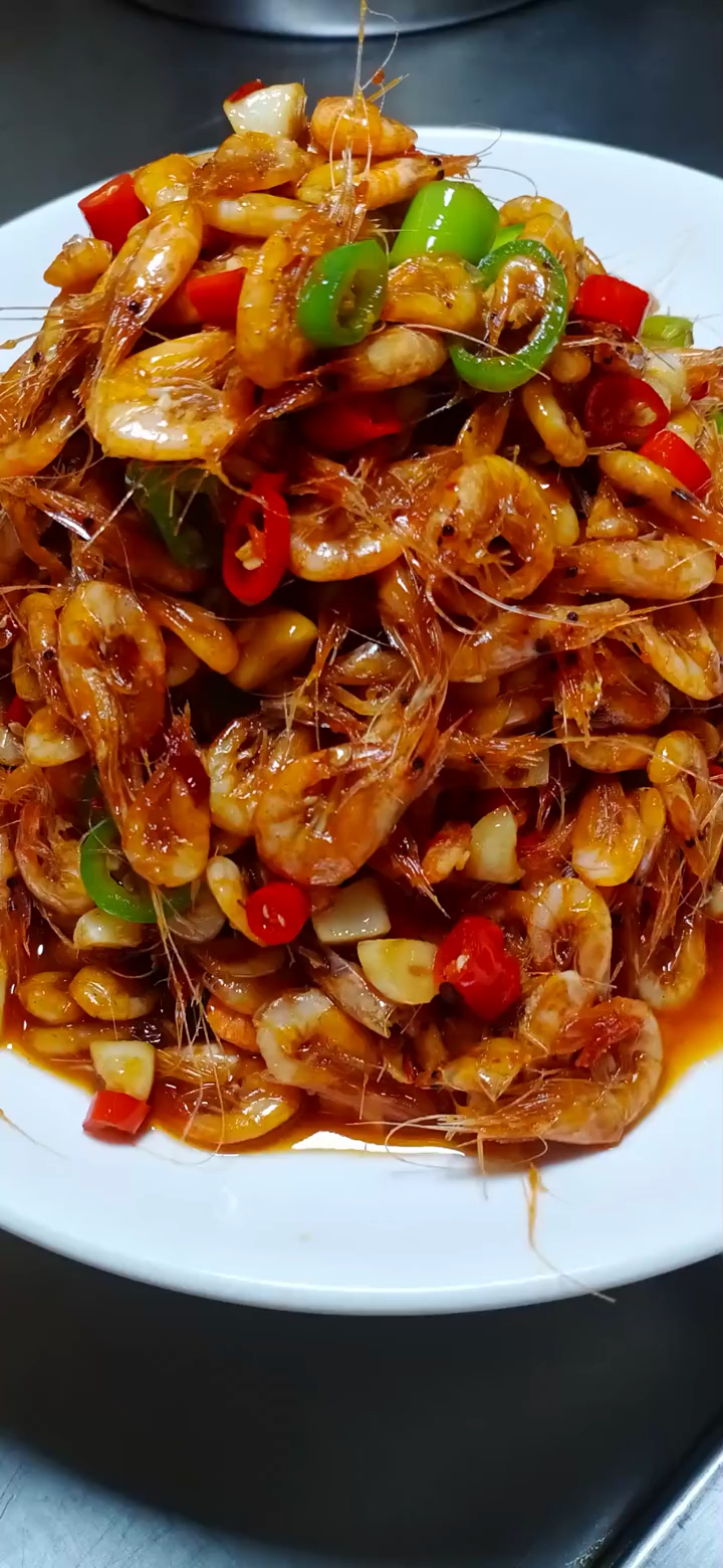 #美食#美味小虾米的做法,太好吃了