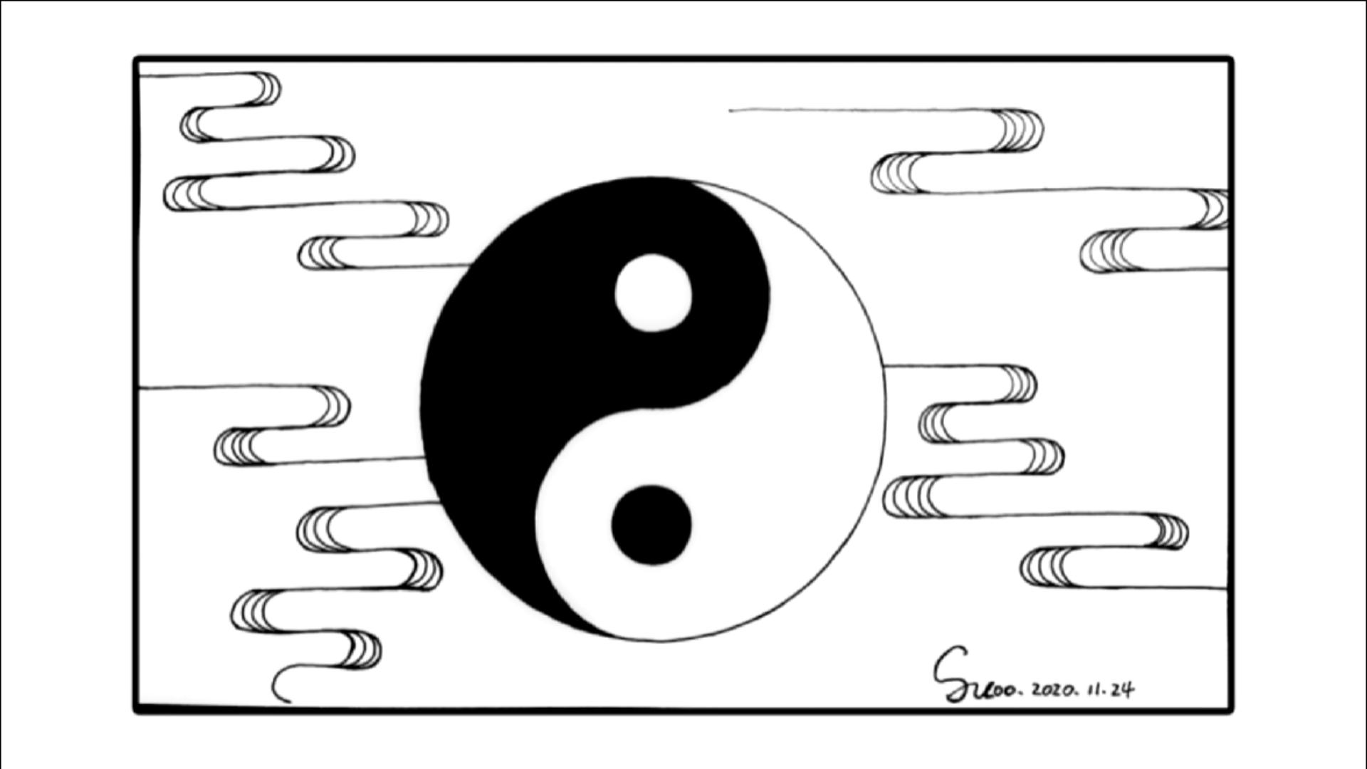 #禅绕画#画什么重要吗?动了手,走了心就好……