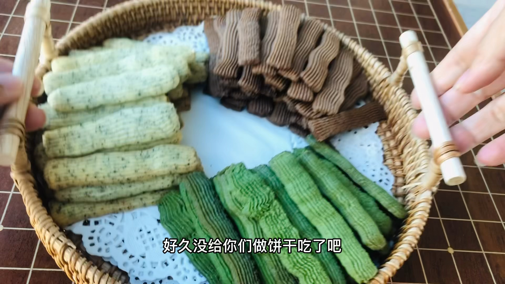 酥条饼干,一口酥掉渣,好吃