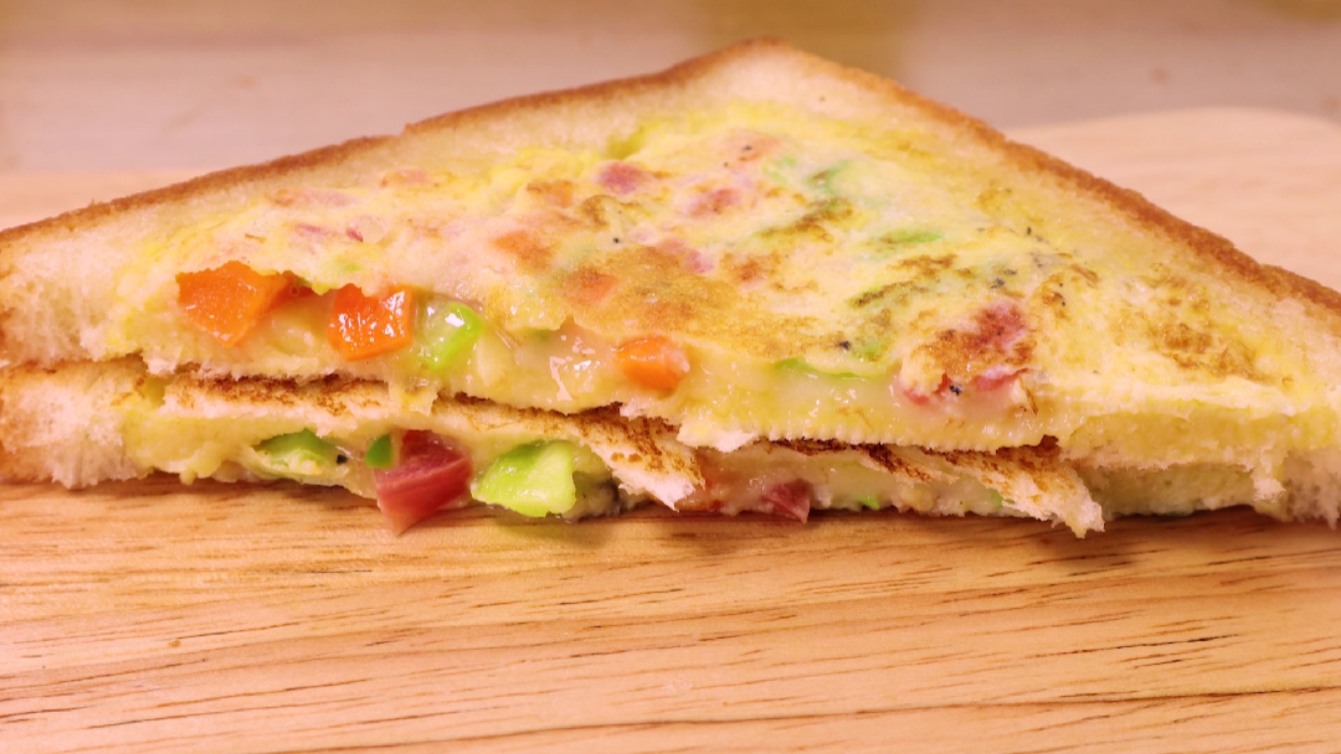 #早餐#面包还能这样夹蔬菜,学会这招,给孩子做花样早餐