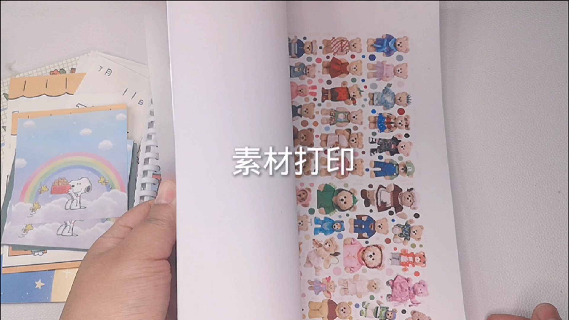 #手帐#素材是和贴纸一样的东西,但是价格相对实惠