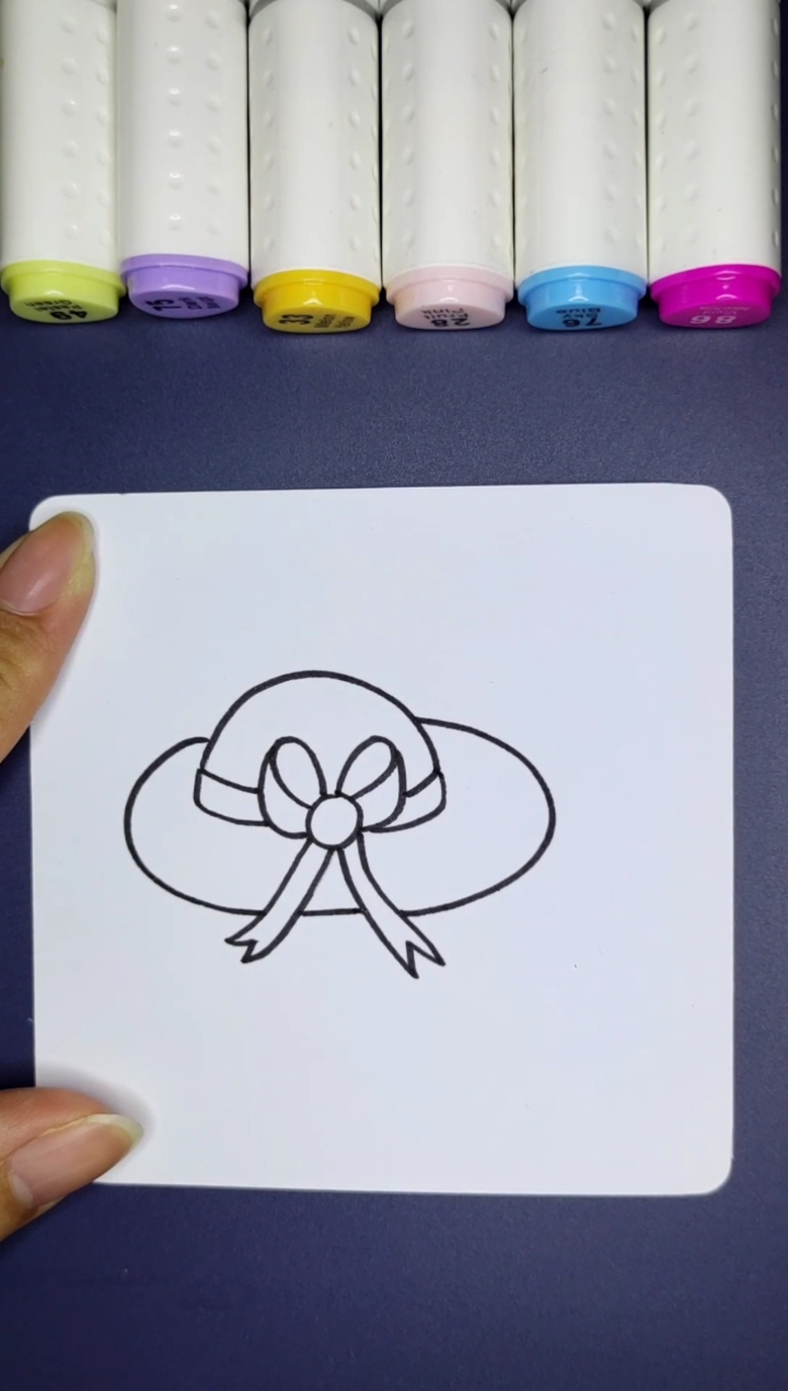 #简笔画#你喜欢戴帽子吗?