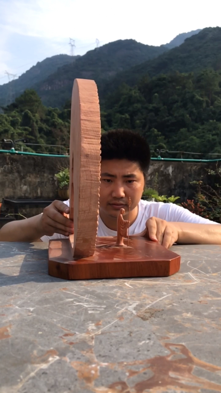#寻找最牛手艺人#青灯古刹,木鱼声声