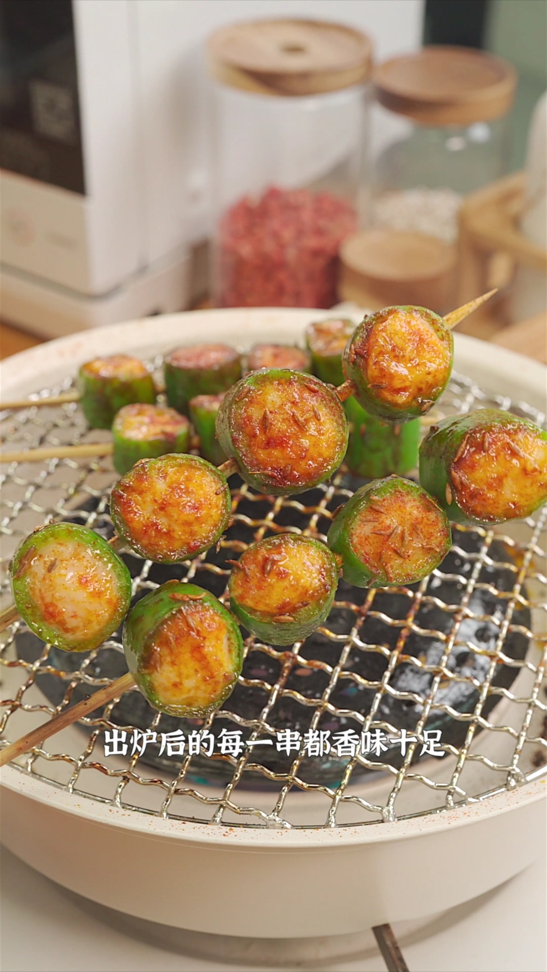 #美食#虾滑还能烤着吃?