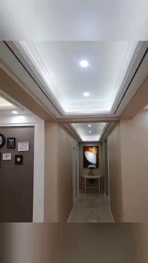 过道吊顶这样做好看大气#吊顶#过道全套装修参考图