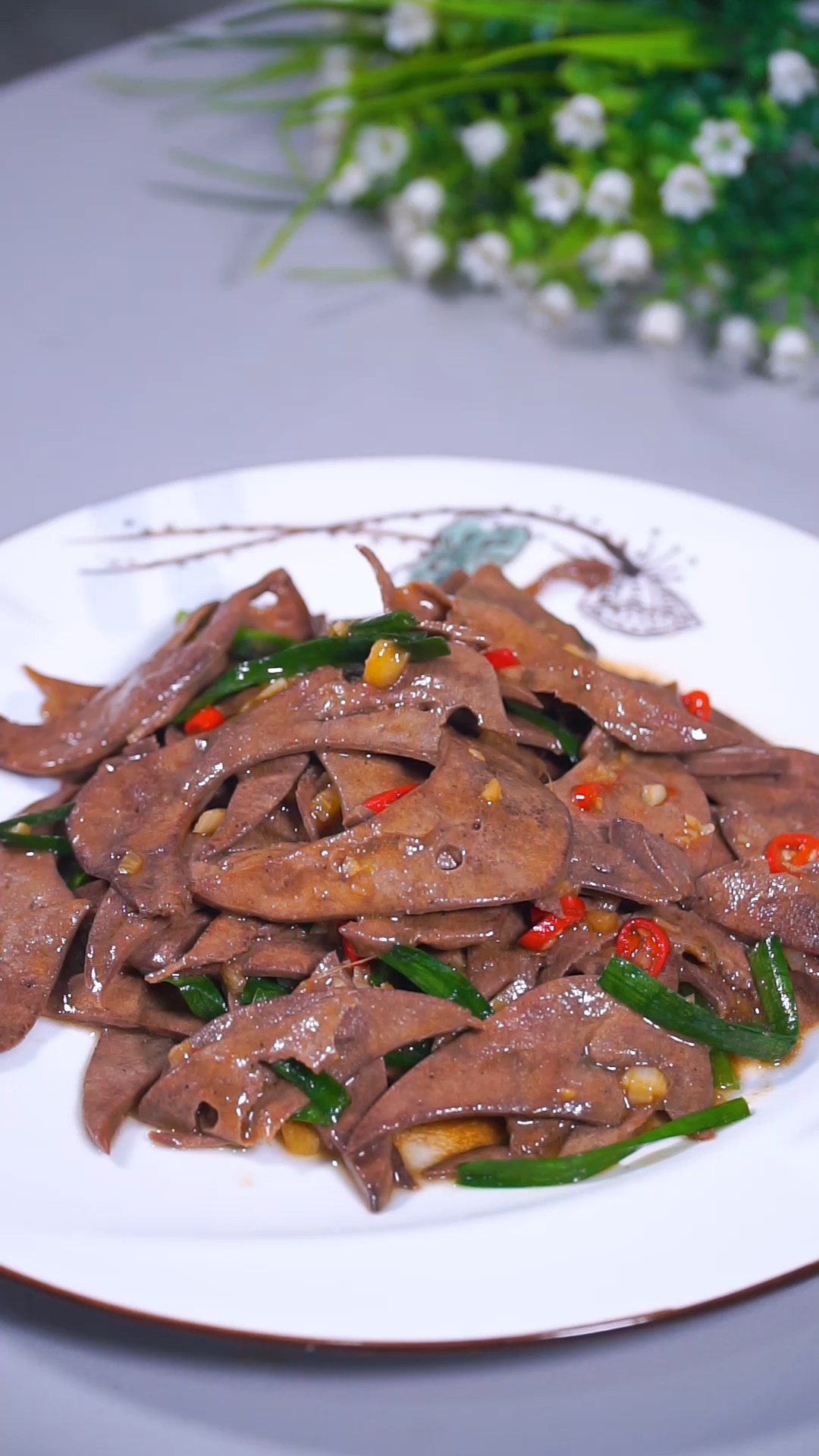 #在家做个拿手菜#炒猪肝家常做法