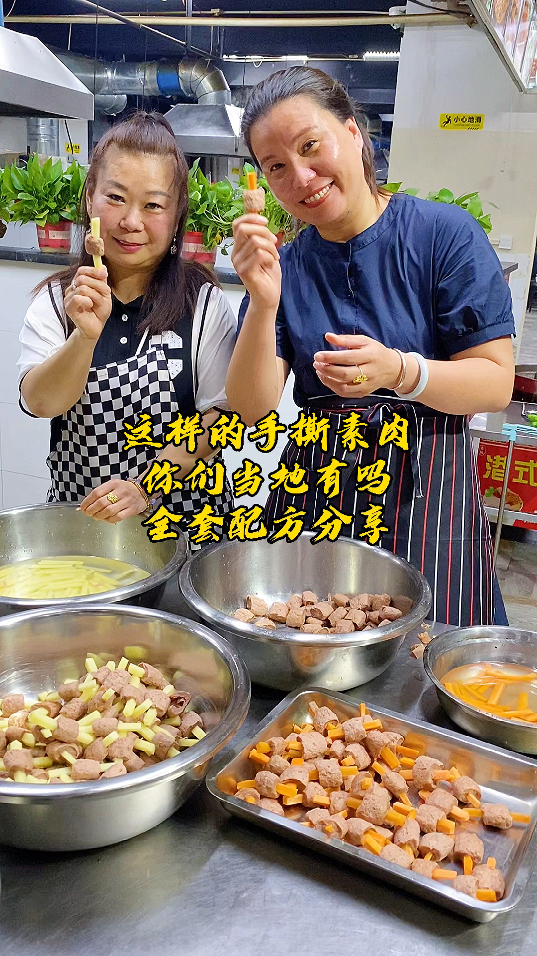 可以批发可以零售的网红手撕素肉,成本3米麦12,一人即可轻松操作,豆制品硬是做出