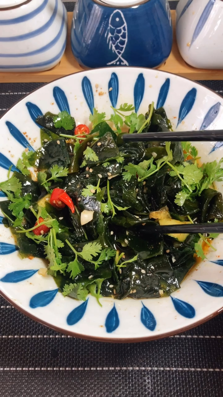 #凉拌裙带菜#凉拌裙带菜这样做真的太好吃啦！