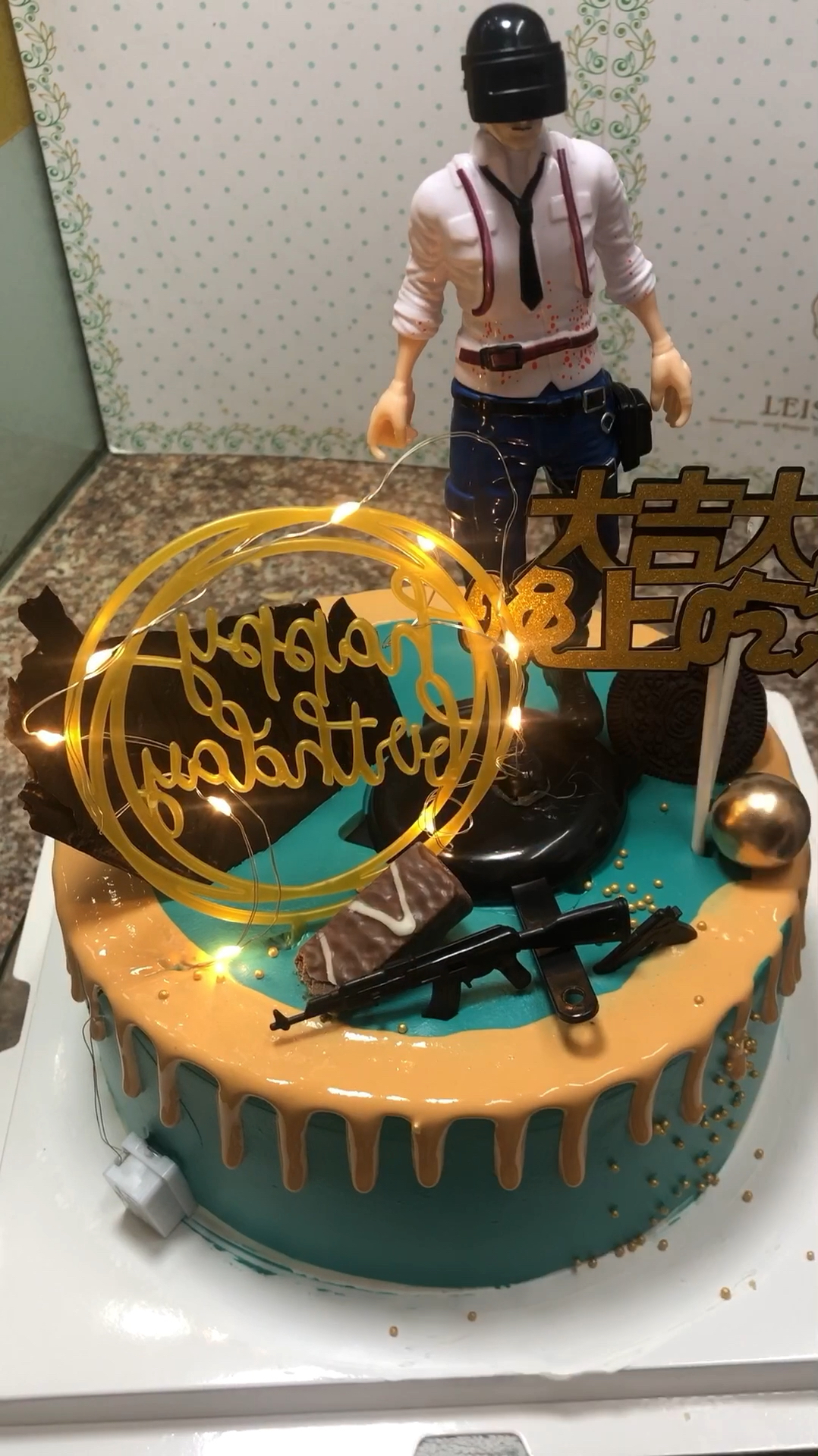 #生日蛋糕#这样做滴落,一看就会