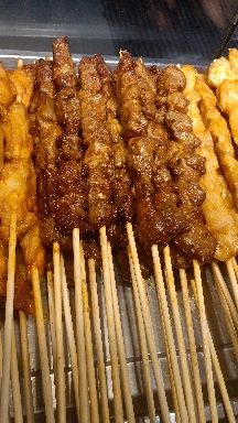 超市门口的正新鸡排