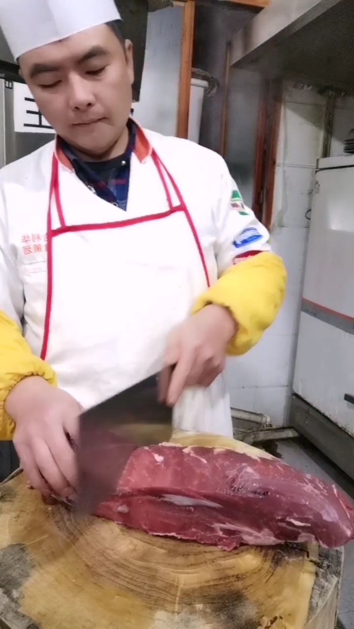 #切牛肉片#